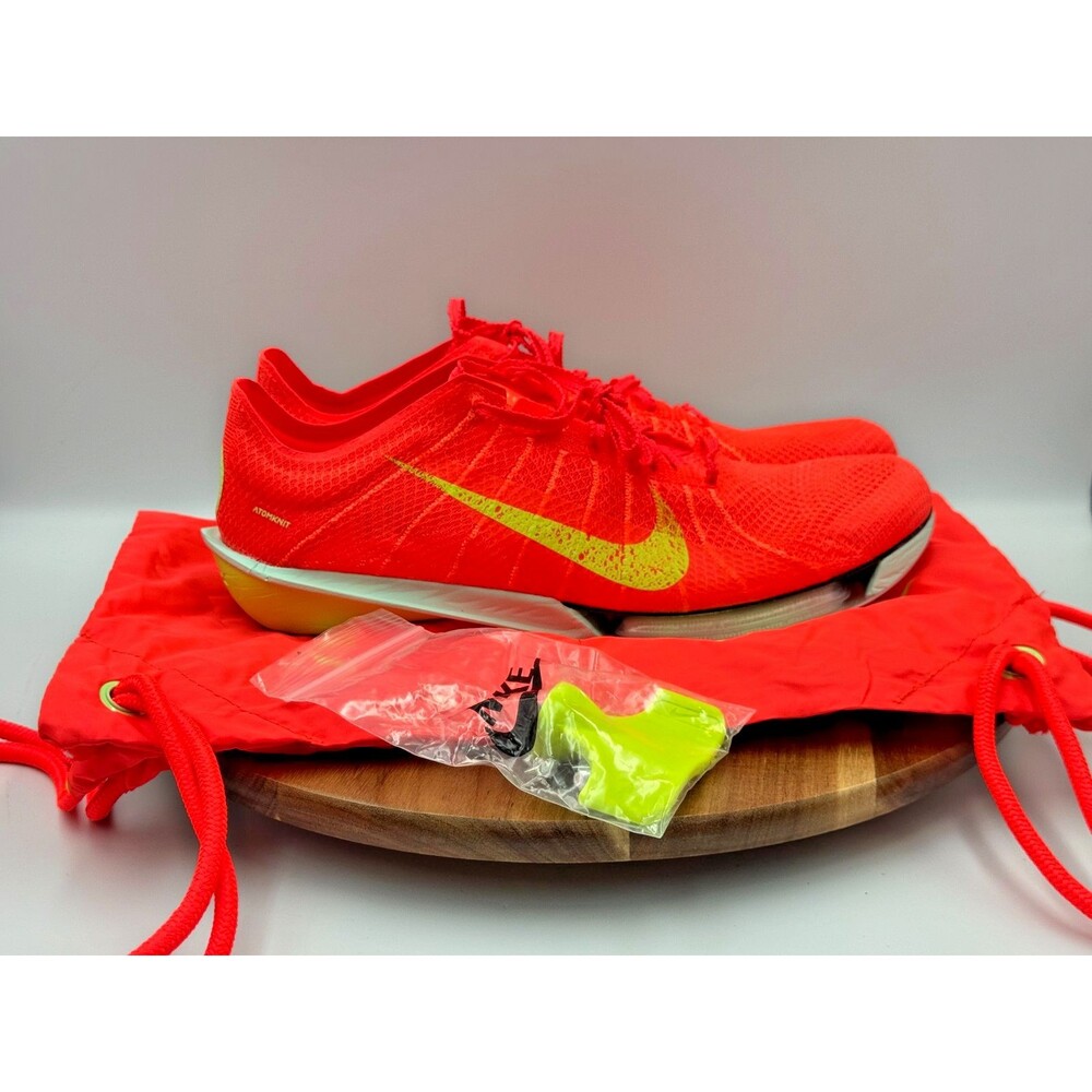 NIKE Air Zoom Victory 2 Crimson Track Spikes Orange Mens FD8411-600 Size 9.5